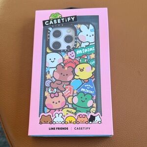 NWT Casetify LINE FRIENDS Phone Case 15pro case — traffic jam (sold out)